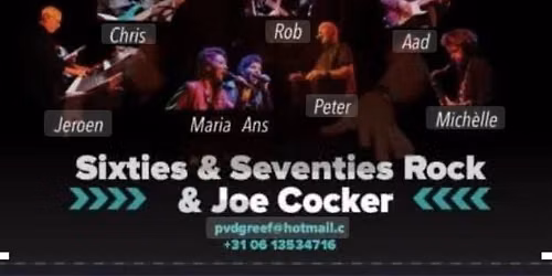 Back On Track Coverband Sixties,Seventies Rock & Tribute Joe Cocker🎸 — muziek in Heemskerk