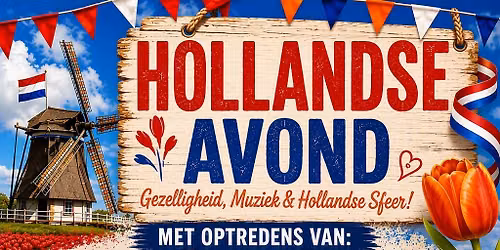 Hollandse Avond — uitgaan in Heemskerk